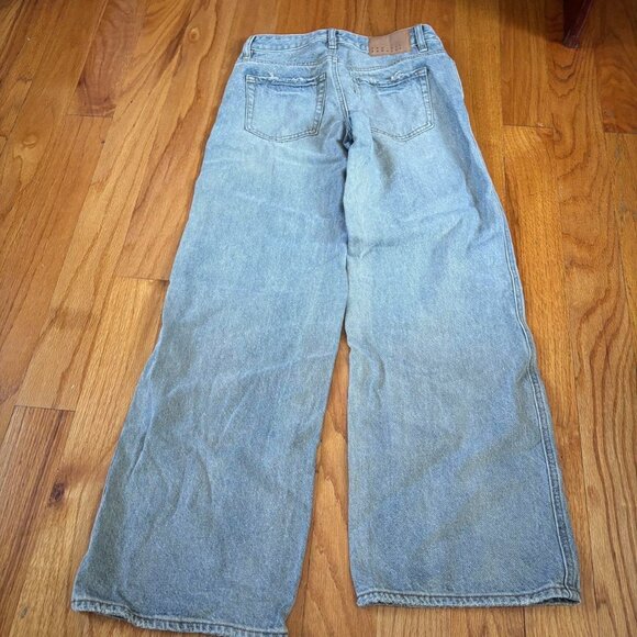 PacSun low rise blue tint glitter jeans - Picture 5 of 7